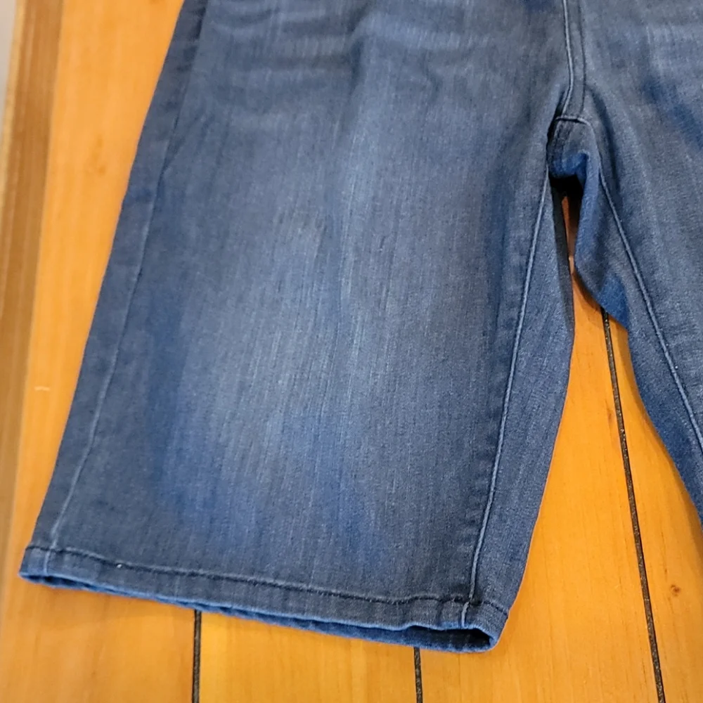 Kelly Long Denim Shorts
